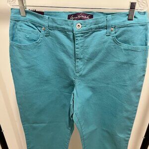 Electric Blue size 14 short denim jeans
